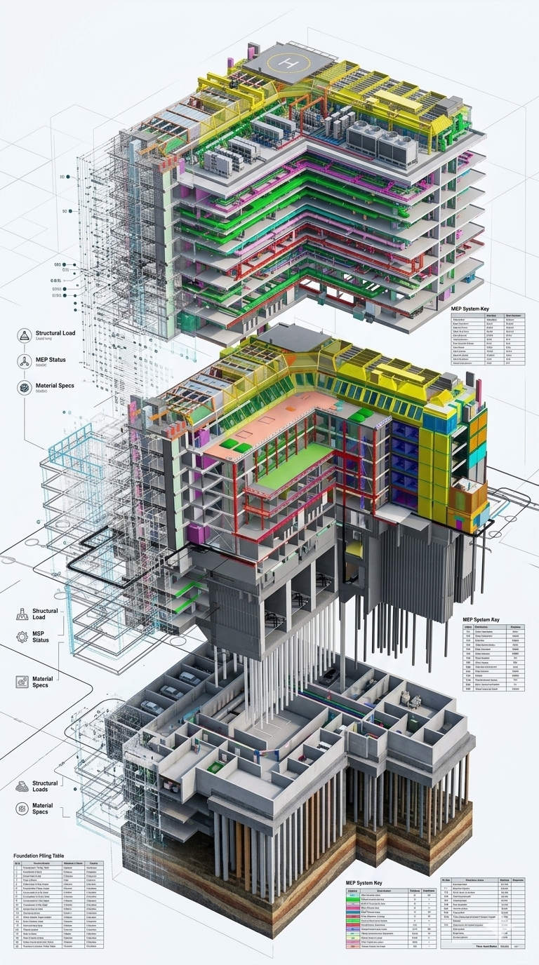 3D BIM Modelling